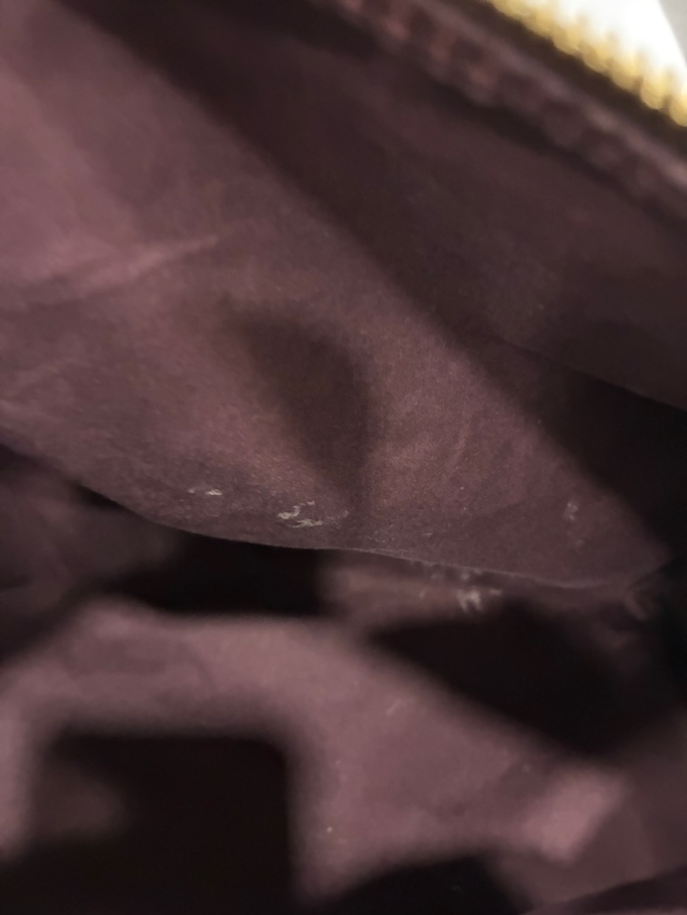 Louis Vuitton Mini Lin Speedy Doctor Bag Burgundy Monogram Satchel used-30 - Picture 10 of 10